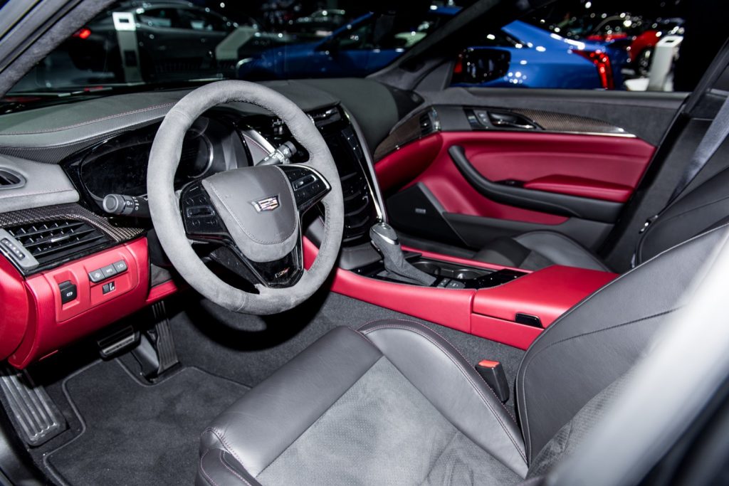 2018 Cadillac CTS-V Championship Edition interior - LA Auto Show 001