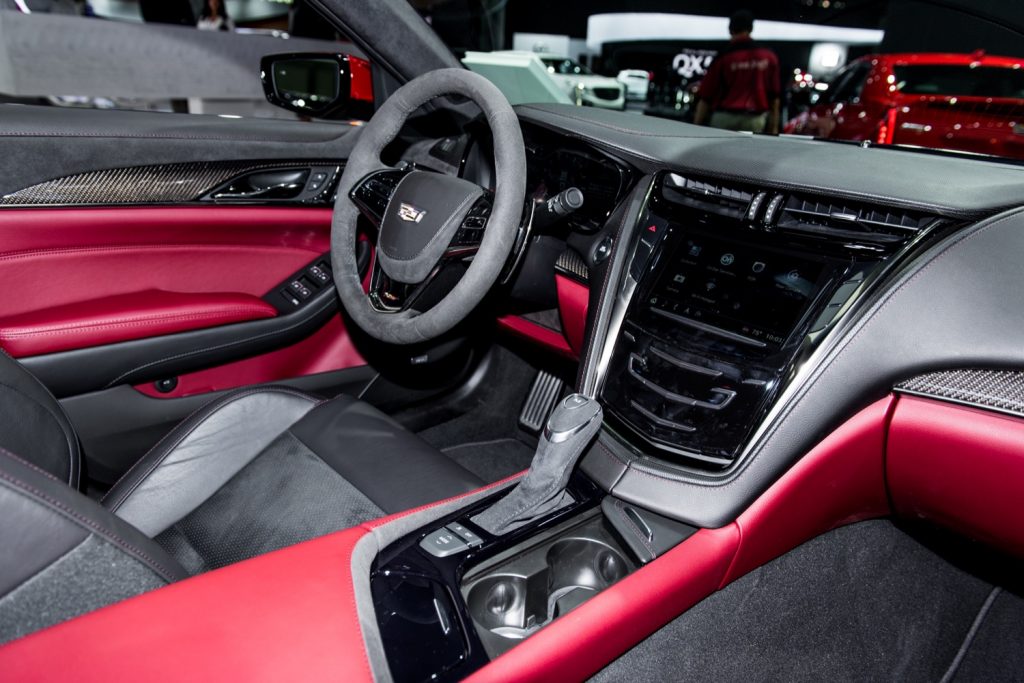 2018 Cadillac CTS-V Championship Edition interior - LA Auto Show 003