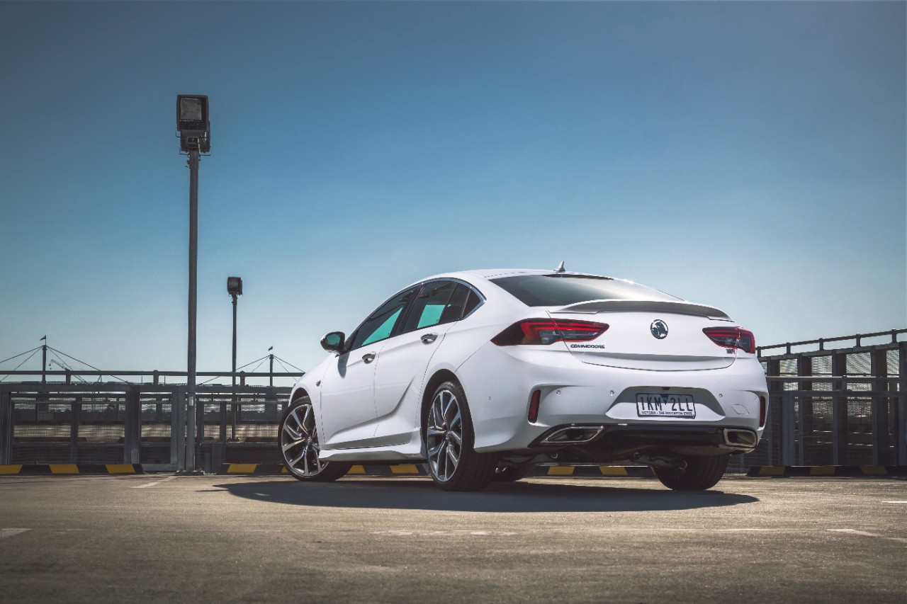 2018 Holden ZB Commodore VXR rear | GM Authority