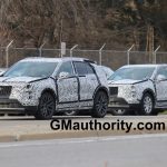 Cadillac XT4 spy shot December 6, 2017