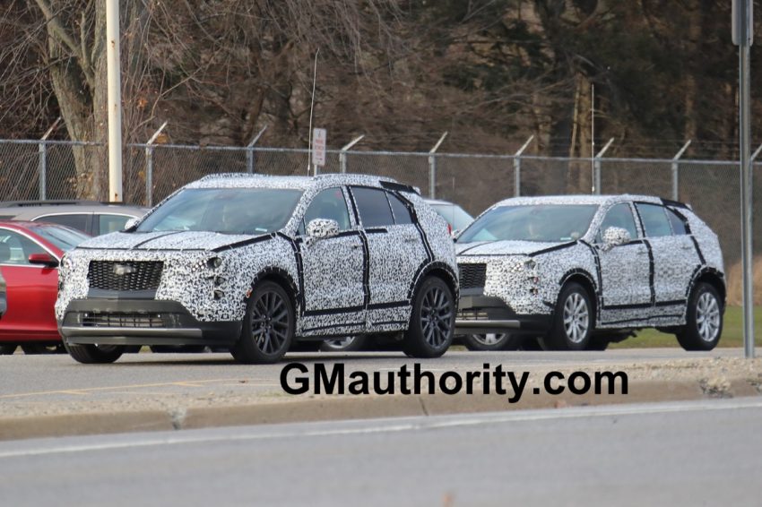 Cadillac XT4 spy shot December 6, 2017