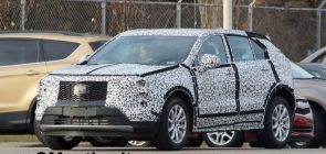 Cadillac XT4 spy shot December 6, 2017