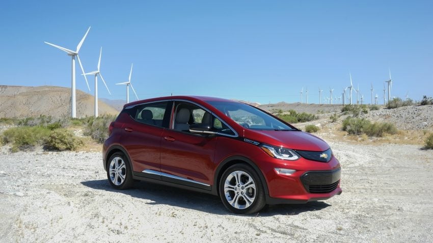 GM Issues Second Recall Over Chevy Bolt EV Battery Pack Fires