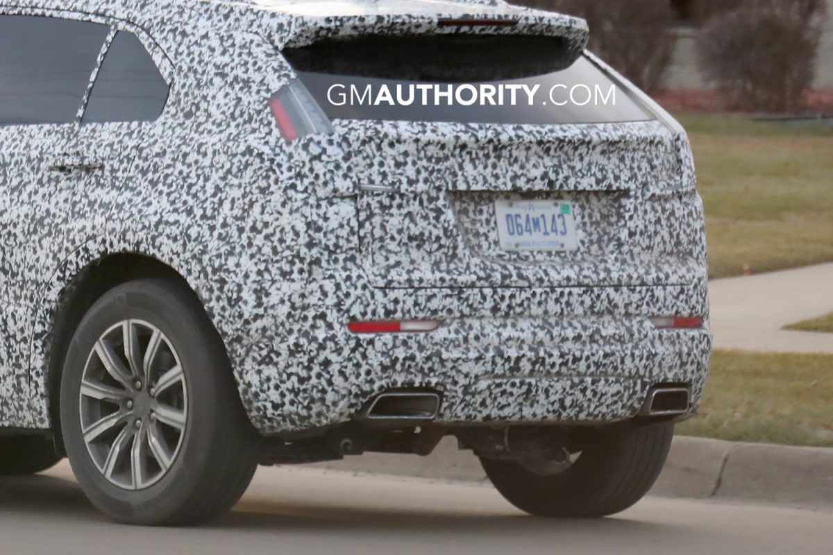 2019 Cadillac XT4 Spy Shots Show Production Lights GM Authority