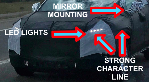 2019 Chevrolet Blazer Spy Shot Details
