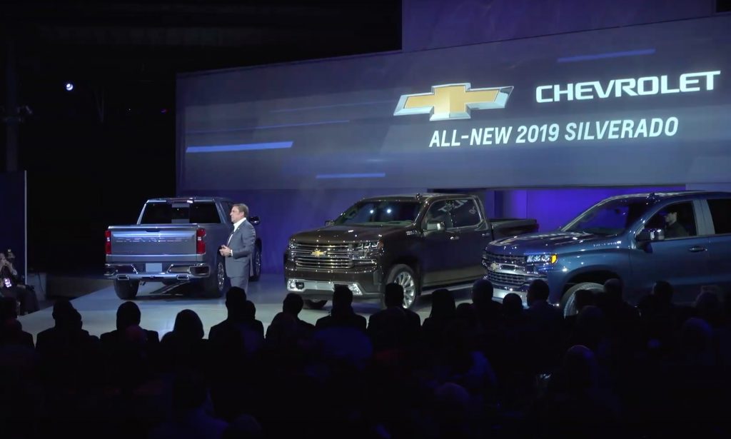 2019 Chevrolet Silverado Reveal At NAIAS