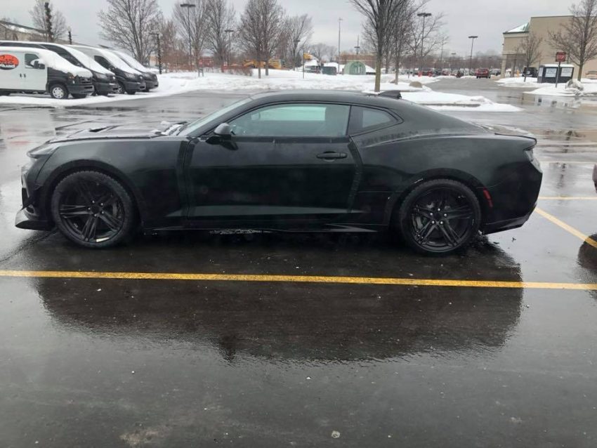 Chevrolet Camaro ZL1 1LE Spied Sans Wing, With Carbon Ceramic Brakes ...