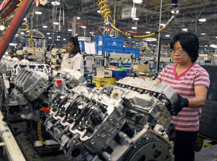 GM Moraine engine plant.