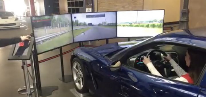 NCM Adds A Corvette Racing Simulator Attraction | GM Authority NCM Adds A Corvette Racing Simulator Attraction | GM Authority