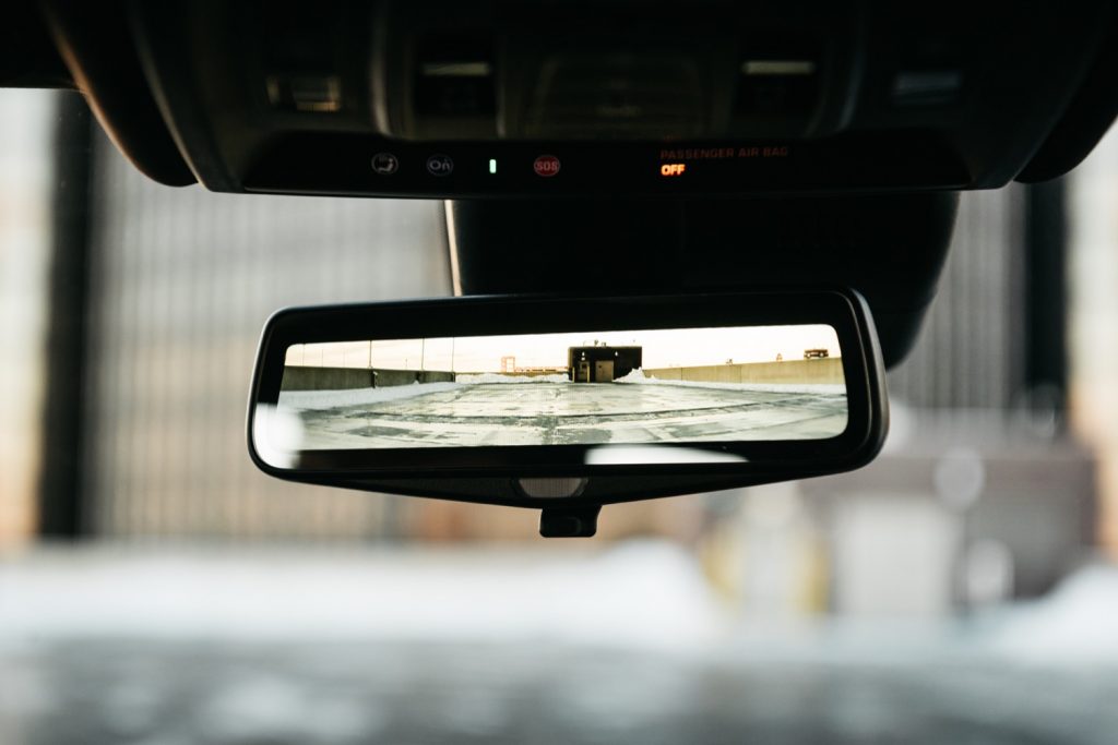 Rear Camera Mirror, which improves rear visibility