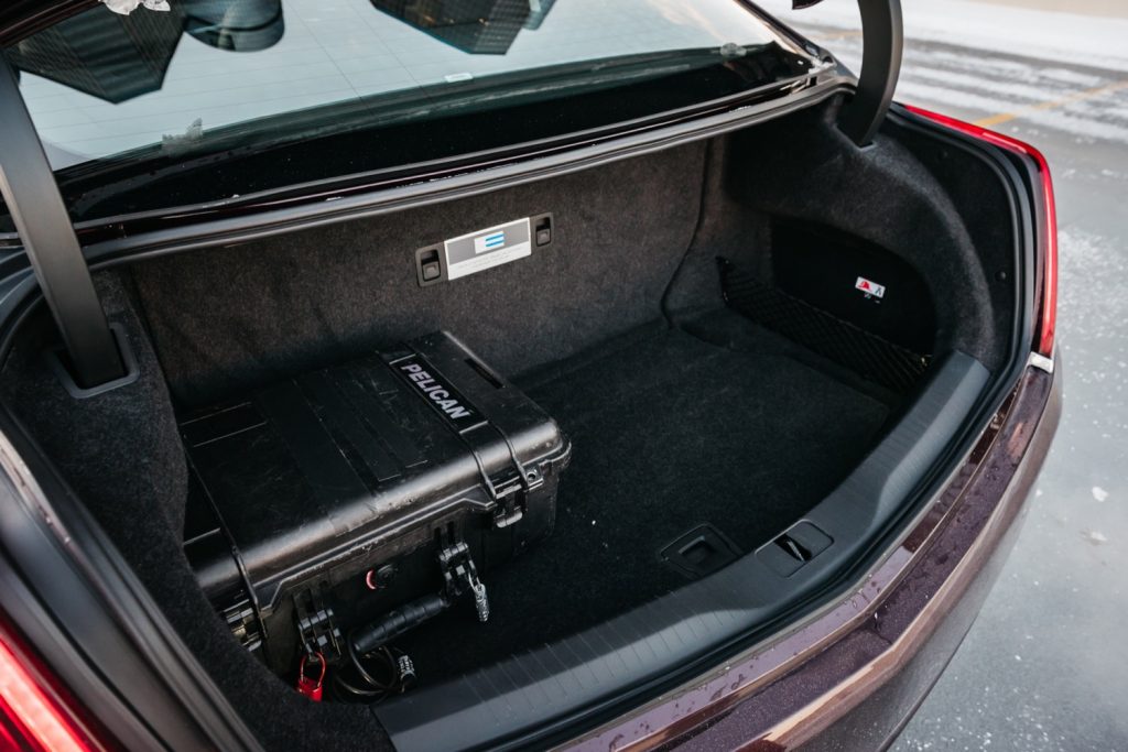 2018 Cadillac CT6 PHEV interior - GM Authority 045 trunk