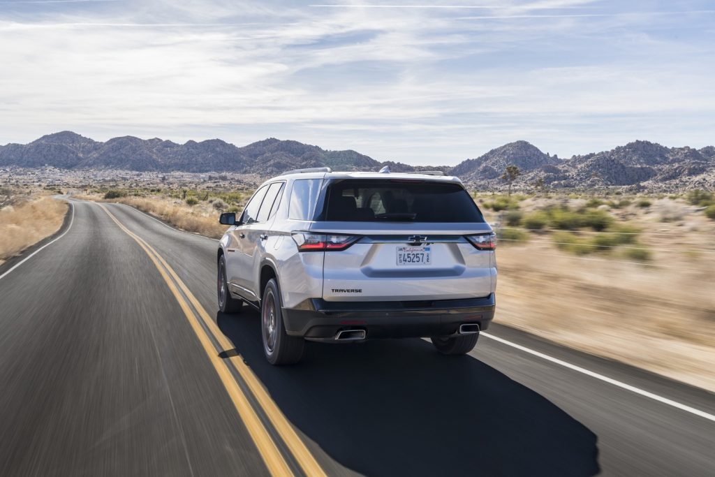 chevy traverse redline