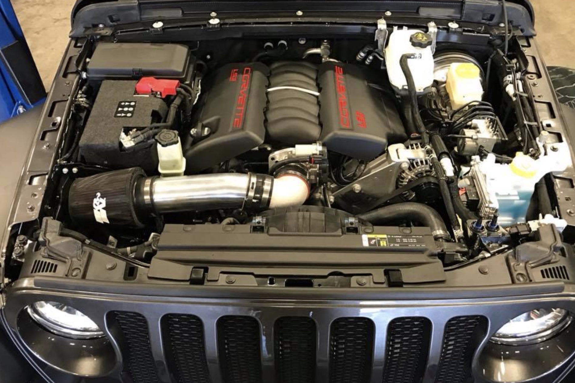 2018 Jeep Wrangler Gets LS3 Swap | GM Authority