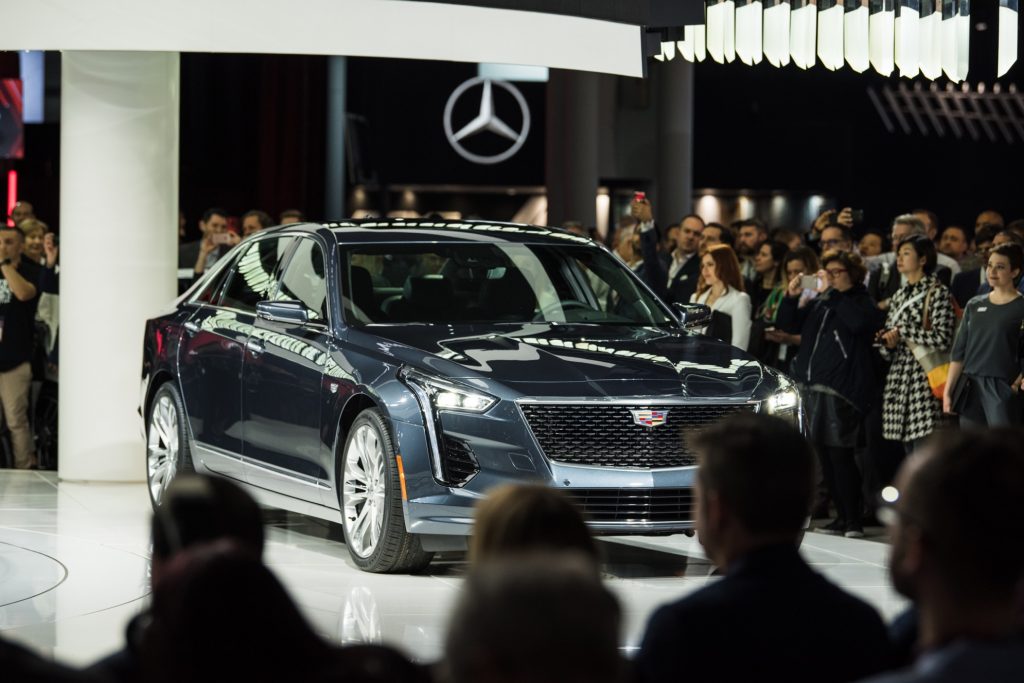 2019 Cadillac CT6-V at the 2018 New York Auto Show