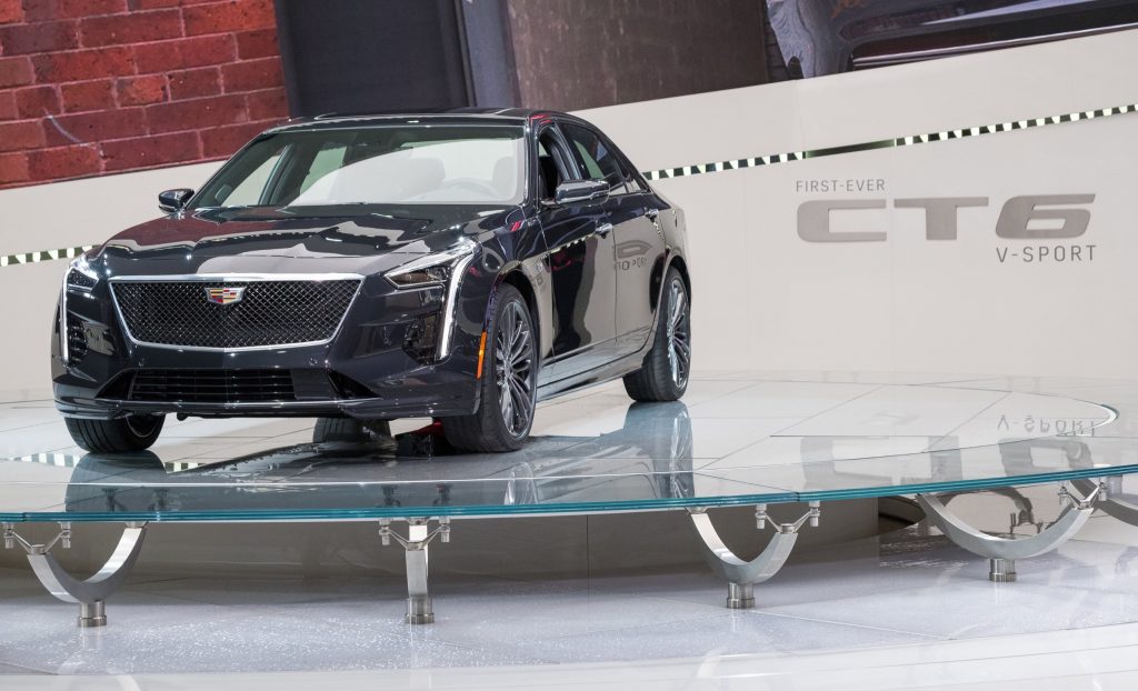 2019 Cadillac CT6 V-Sport exterior - 2018 New York Auto Show live 031