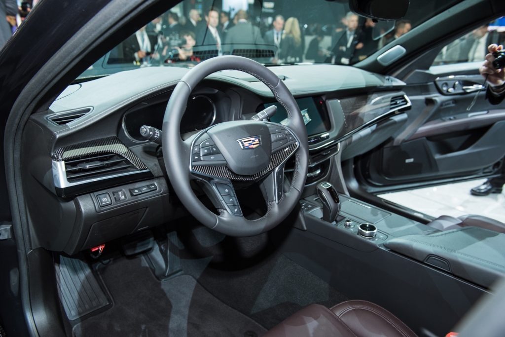 2019 Cadillac CT6 V-Sport interior - 2018 New York Auto Show live 005