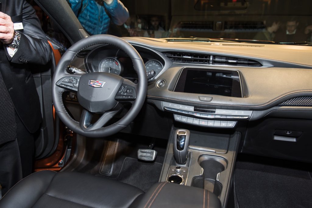 Cadillac XT4 cockpit