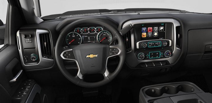 Chevy Silverado MD interior.