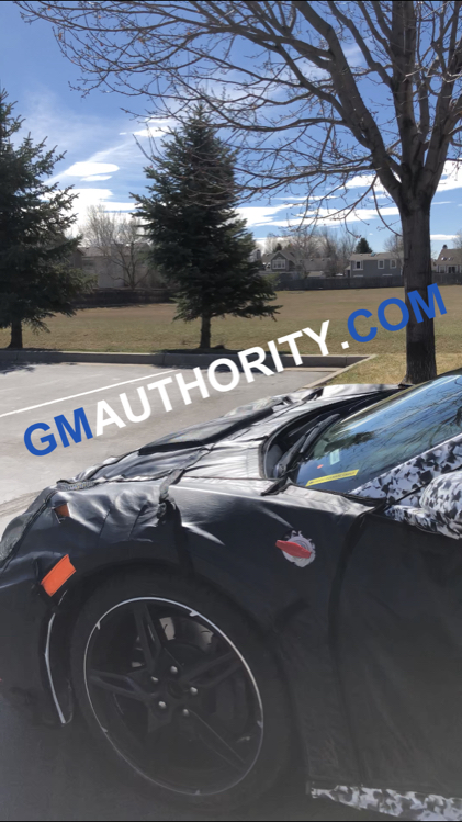 C8 Corvette Mid Engine Spy Shot - March 2018 - Colorado 002