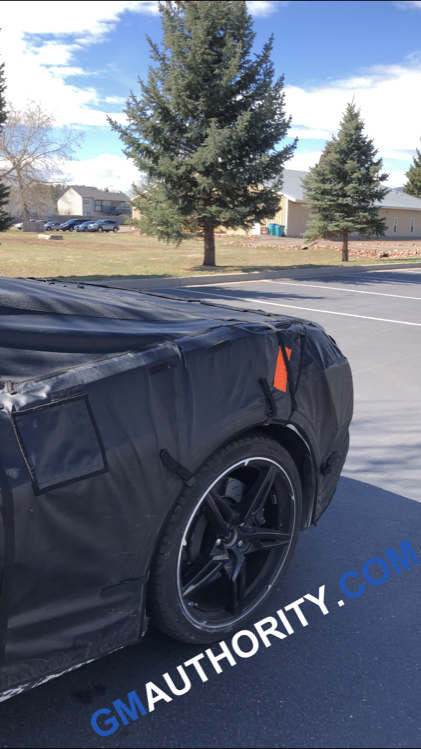 C8 Corvette Mid Engine Spy Shot - March 2018 - Colorado 003