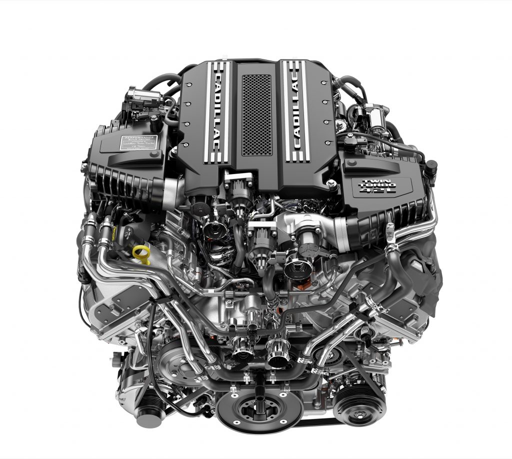 Cadillac 4.2L Twin-Turbo V8 DOHC LTA Engine 001