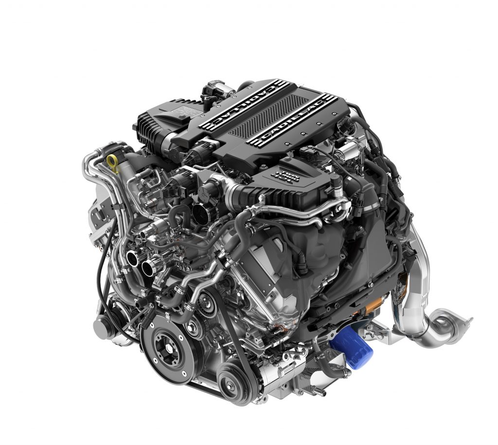 Cadillac 4.2L Twin-Turbo V8 DOHC LTA Engine 002