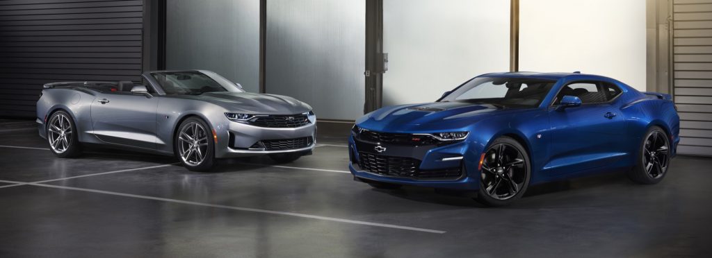 2019 Chevrolet Camaro LT RS Convertible and SS Coupe 001