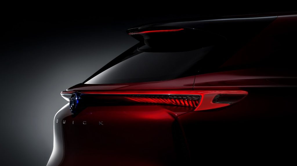 Buick Enspire Electric SUV teaser