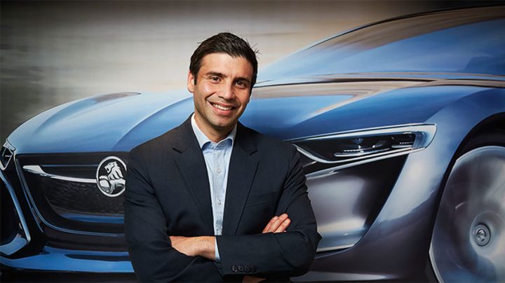 Kristian Aquilina as GM Holden Chair and Managing Director.