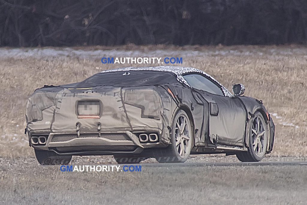 Mid Engine Corvette spy pictures - April 2018 - exterior 003