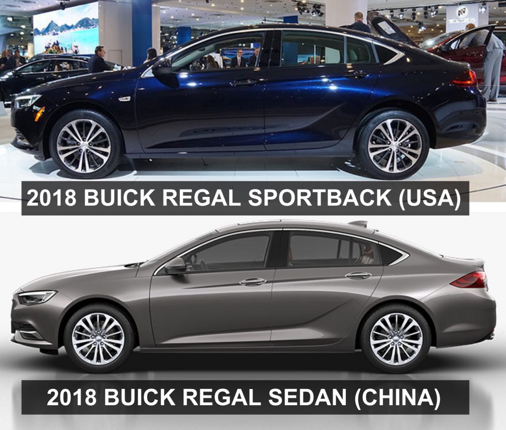2018 Buick Regal Sedan vs Sportback