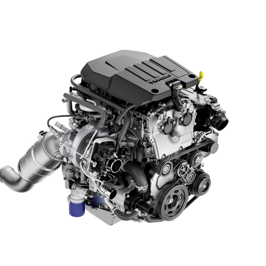 2.7L Turbo with Active Fuel Management and stop/start technology