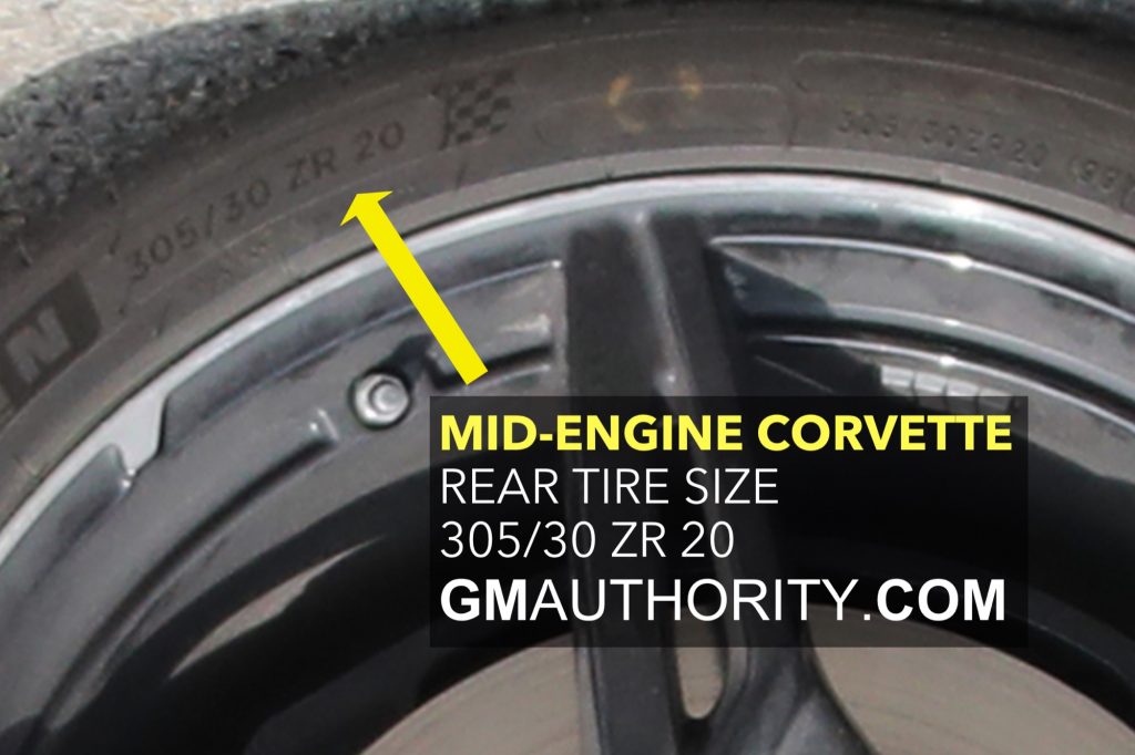 Mid-Engine Corvette Rear Tire Size Zoom - May 2018