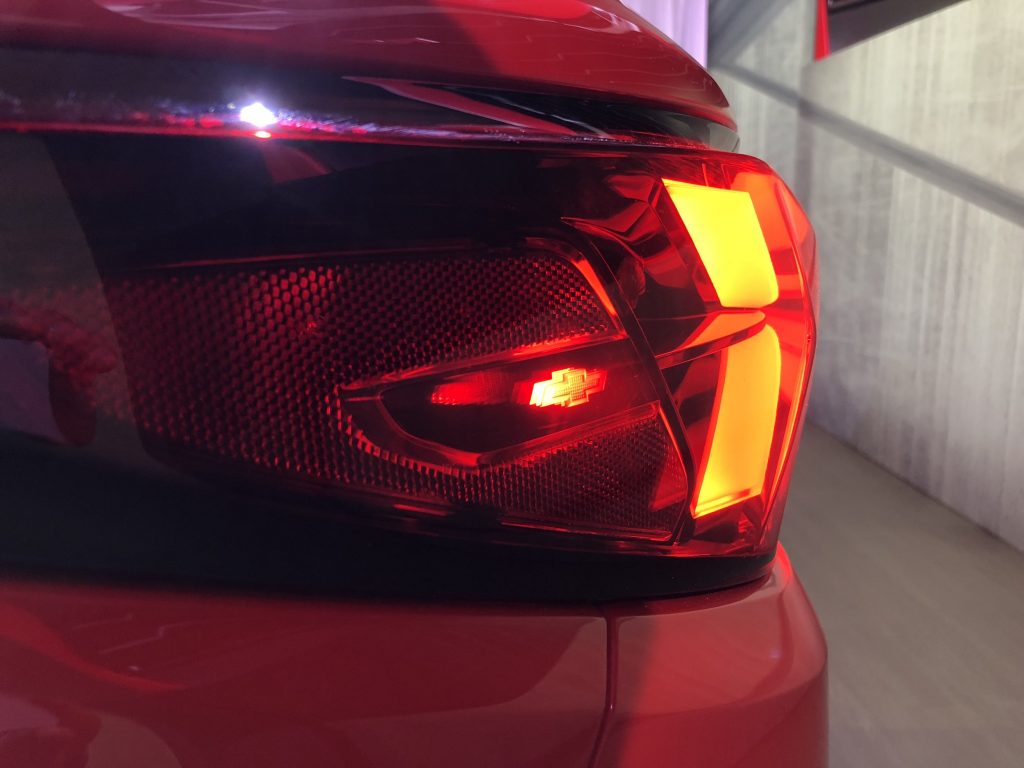 2019 Chevrolet Blazer RS exterior - live reveal 010 taillight