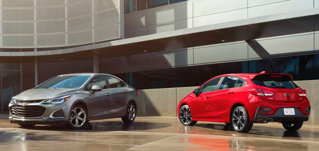 2019 Chevrolet Cruze Sedan and Hatch