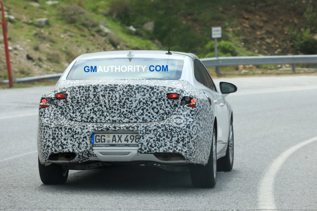 2020 Buick LaCrosse Refresh - Spy Pictures - June 2018 012