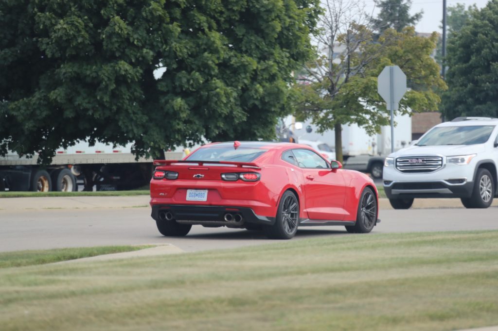 2019 Chevrolet Camaro ZL1 Coupe - Exterior in Red Hot G7C - July 2018 012