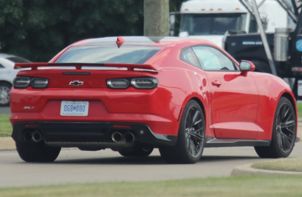 2019 Chevrolet Camaro ZL1 Coupe - Exterior in Red Hot G7C - July 2018 020