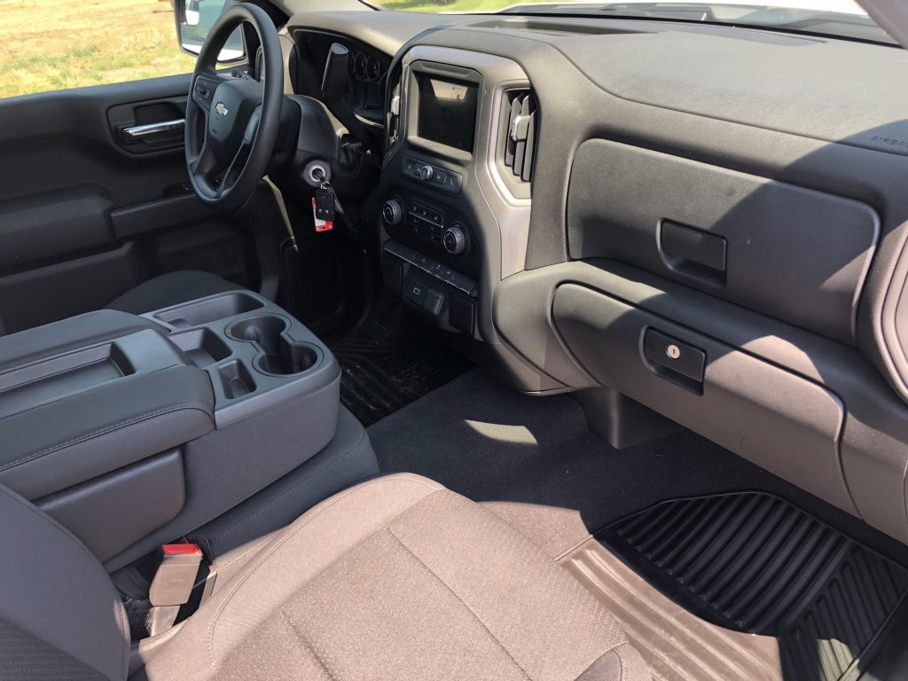 2019 Chevrolet Silverado 1500 Custom Interior - Wyoming Media Drive - August 2018 004 - cockpit from passenger side