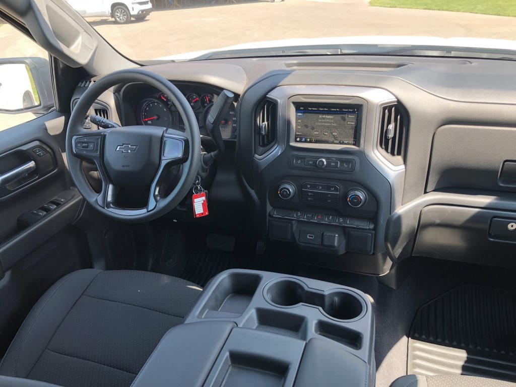 2019 Chevrolet Silverado 1500 Custom TrailBoss Interior - Wyoming Media Drive - August 2018 001 - cockpit