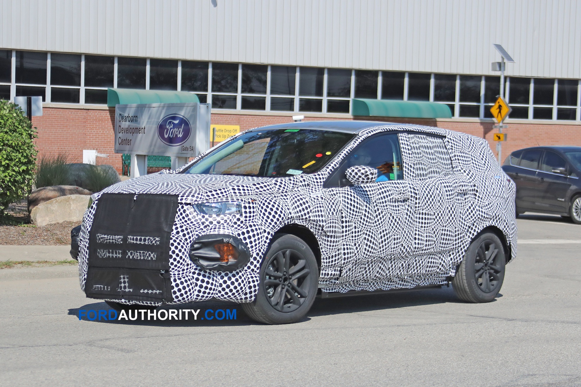 Ford Mustang Mach-E Spied Leaving GM's Proving Ground