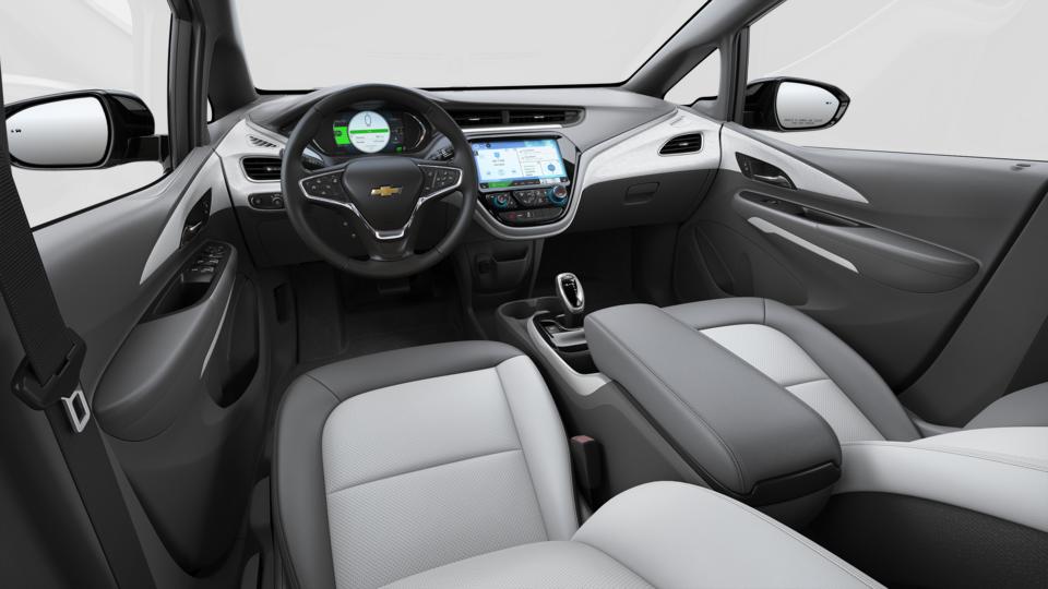 Chevrolet Bolt EV interior with Light Ash Gray / Ceramic White interior color combination.