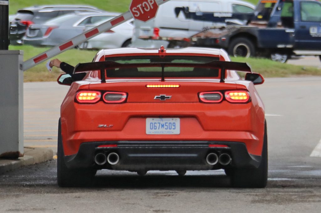 2019 Chevrolet Camaro ZL1 1LE exterior - Red Hot - real world pictures - September 2018 013