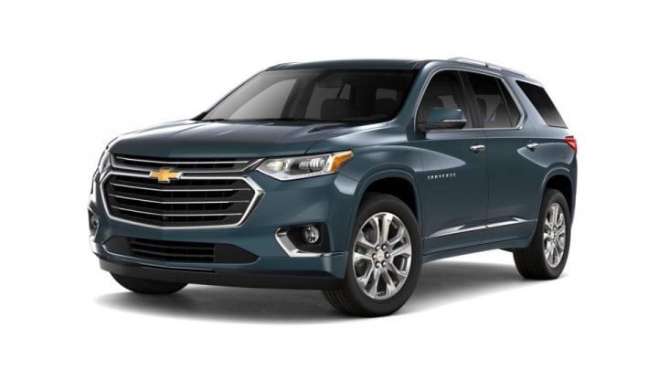 2022 Chevy Traverse To Lose Three Colors, Gain Three New Ones