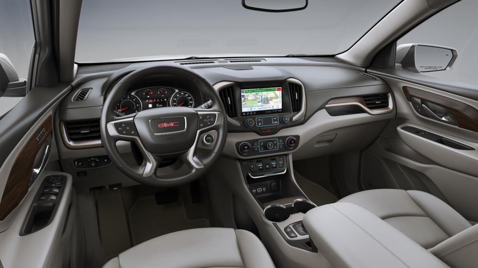 2019 Gmc Terrain In Light Platinum Leather Interior With Taupe Accents And Denali Logo Hs4 Gm Authority