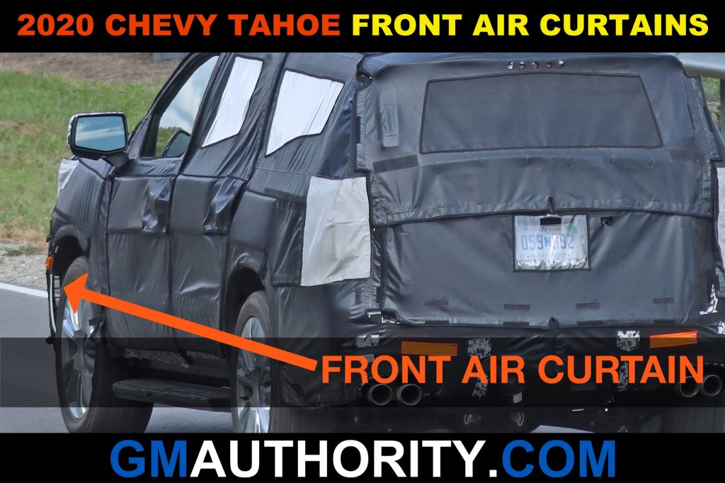 2020 Chevrolet Tahoe Spy Shots - Front Air Curtains