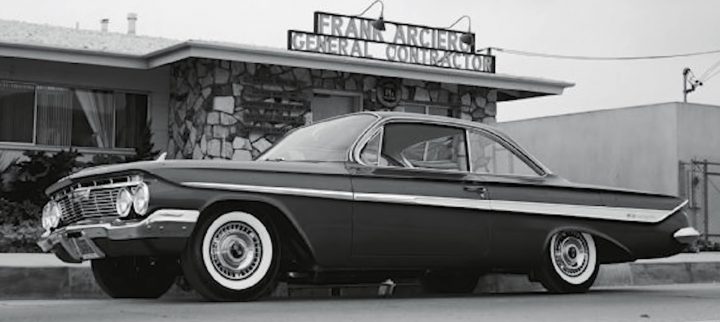 Dan Gurney's 1961 Chevy Impala.