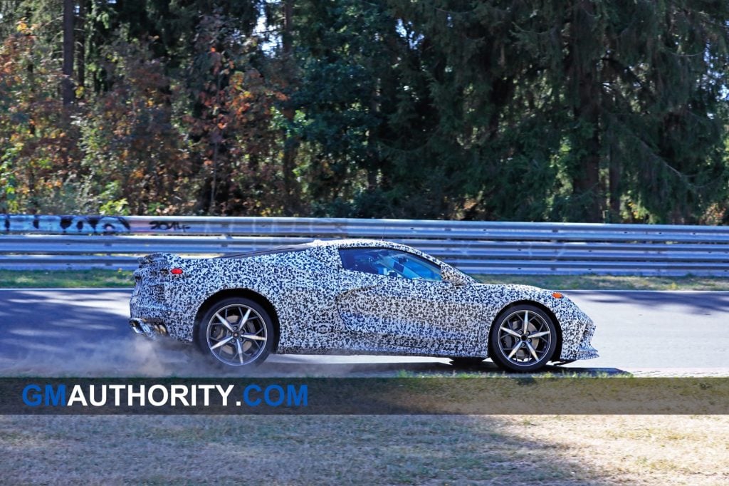 Mid-Engine Chevrolet Corvette Spy Shots - Nurburgring - September 2018 004