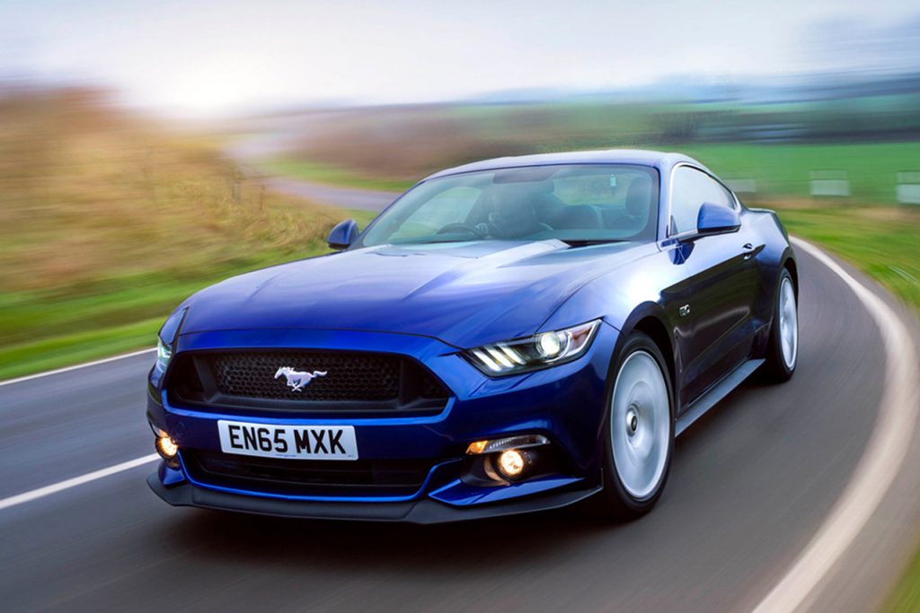 2016 Ford Mustang in right-hand-drive configuration. Photo: Ford