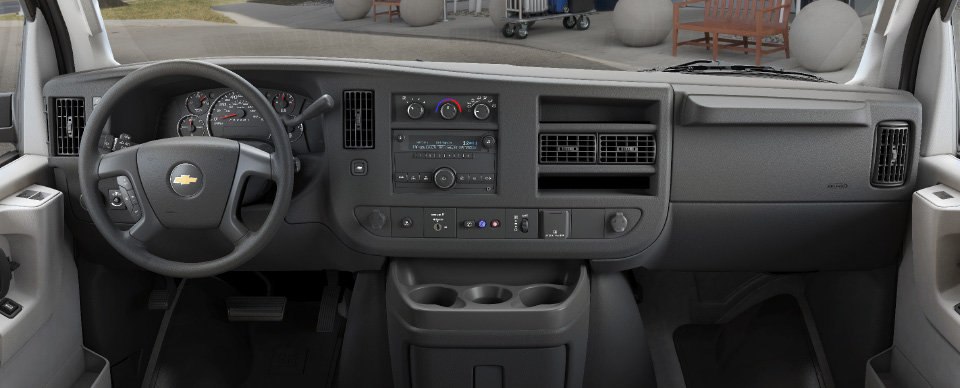 2017 Chevrolet Express Passenger Interior 001